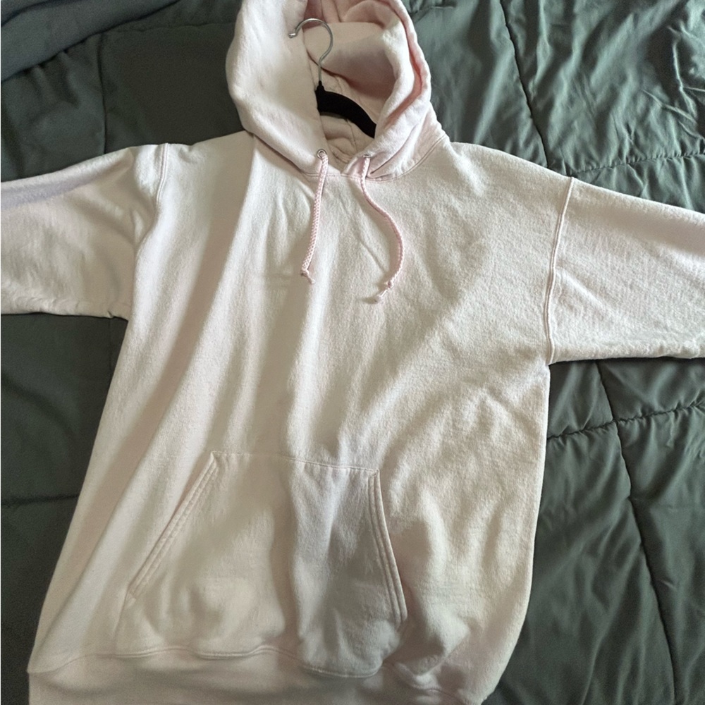 Light pink hoodie size-medium